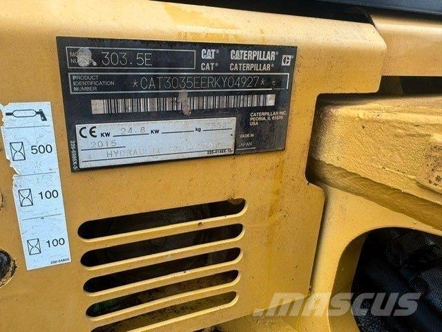 CAT 303.5 ECR حفارات صغيرة أقل من 7 طن (حفارات صغيرة)