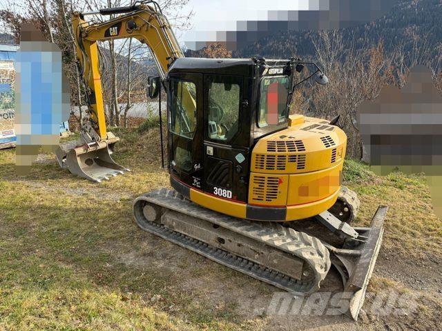 CAT 308D حفارات زحافة