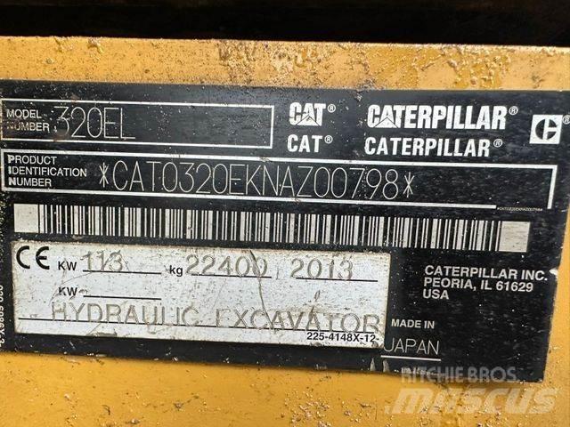 CAT 320 EL حفارات زحافة