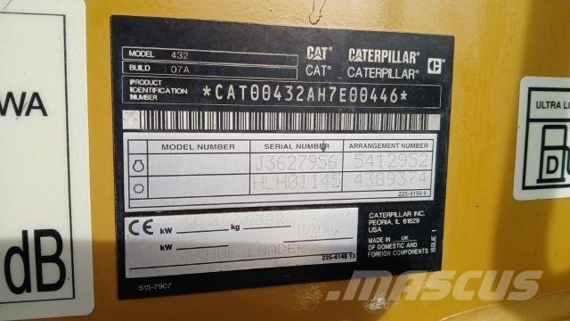 CAT 432 أخرى