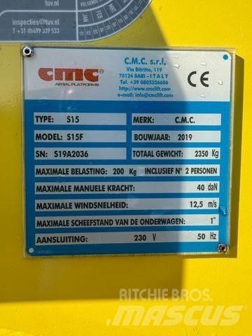 CMC S15F Neuwertig!! المنصات الهوائية المثبتة على مقطورة