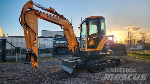 Hyundai R35z-9A حفارات صغيرة أقل من 7 طن (حفارات صغيرة)