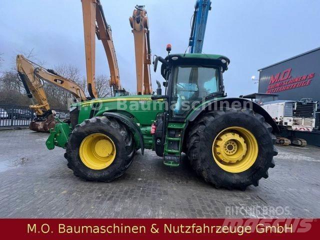 John Deere 8370 R لوادر وحفارات أمامية