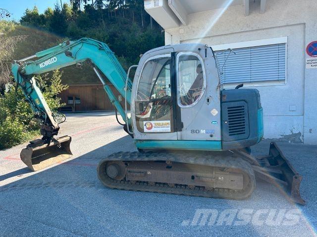 Kobelco SK80 MSR-1E حفارات صغيرة أقل من 7 طن (حفارات صغيرة)