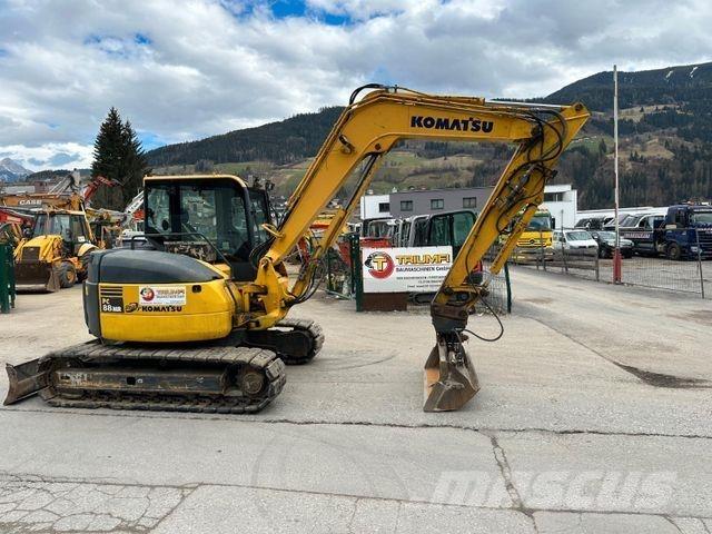 Komatsu PC88MR-6 حفارات صغيرة أقل من 7 طن (حفارات صغيرة)