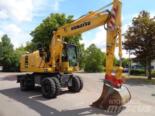 Komatsu PW 160-10 حفارات بعجل