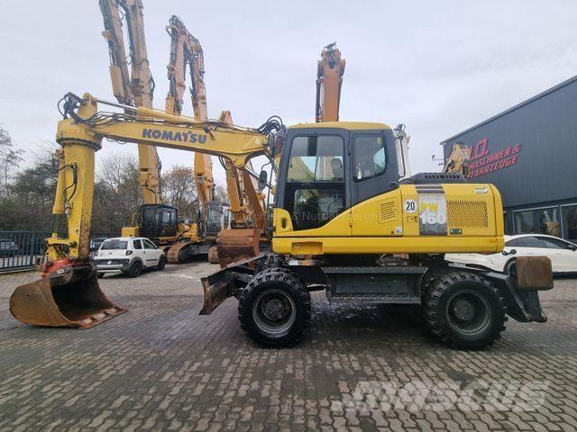Komatsu PW 160-7EO حفارات زحافة