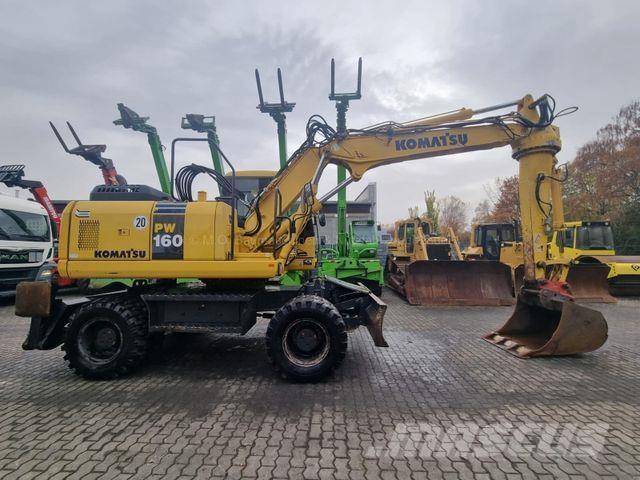 Komatsu PW 160-7EO حفارات زحافة