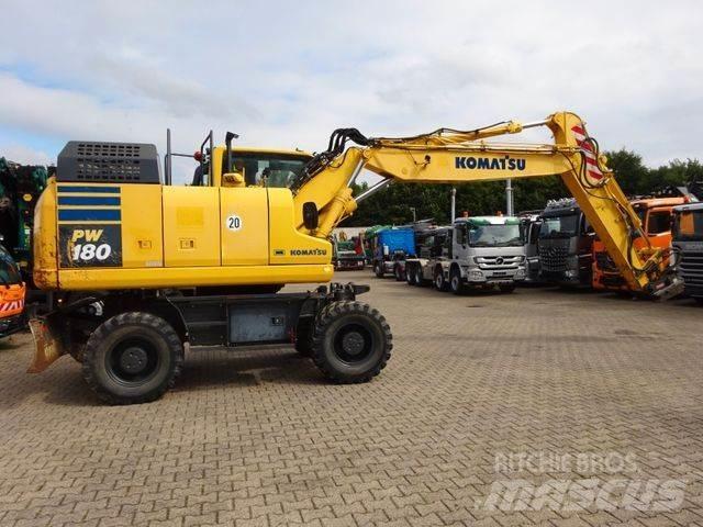Komatsu PW180-11 حفارات بعجل