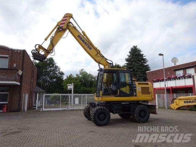 Komatsu PW180-11 حفارات بعجل
