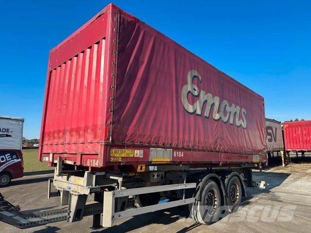 Krone 7,45 Edscha شاحنات بغطاء جانبي