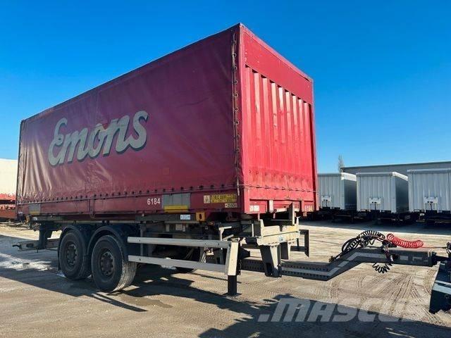Krone 7,45 Edscha شاحنات بغطاء جانبي