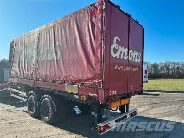 Krone 7,45 Edscha شاحنات بغطاء جانبي