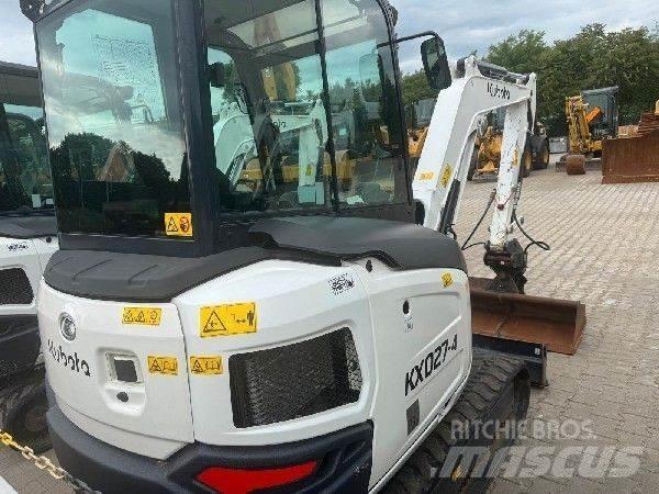 Kubota KX 027-4 حفارات صغيرة أقل من 7 طن (حفارات صغيرة)