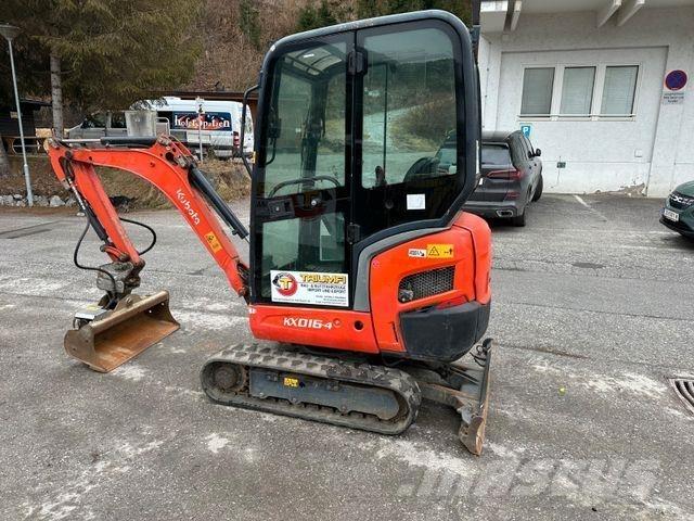 Kubota KX016-4 حفارات صغيرة أقل من 7 طن (حفارات صغيرة)