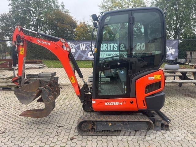 Kubota KX016-4 حفارات صغيرة أقل من 7 طن (حفارات صغيرة)