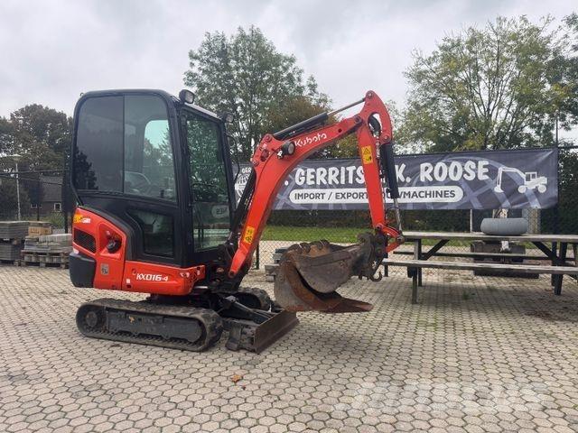 Kubota KX016-4 حفارات صغيرة أقل من 7 طن (حفارات صغيرة)