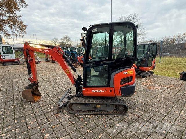 Kubota KX018-4 حفارات صغيرة أقل من 7 طن (حفارات صغيرة)