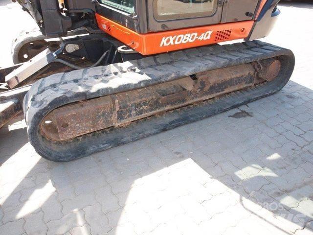 Kubota KX080-4a حفارات صغيرة أقل من 7 طن (حفارات صغيرة)