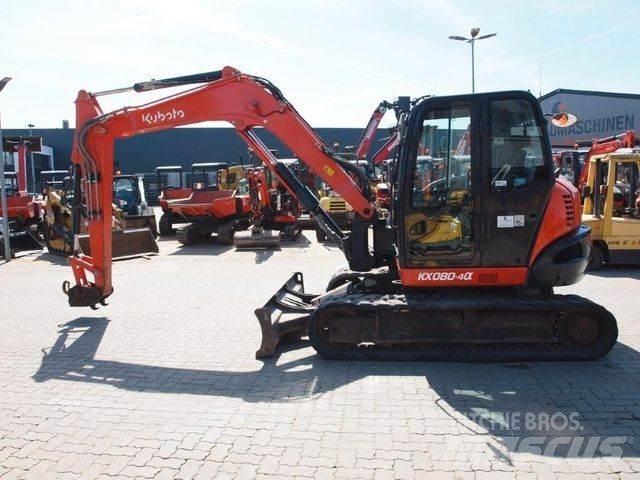 Kubota KX080-4a حفارات صغيرة أقل من 7 طن (حفارات صغيرة)