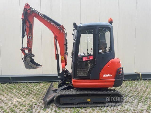 Kubota KX61-3 حفارات صغيرة أقل من 7 طن (حفارات صغيرة)