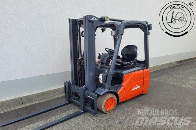 Linde E15 شاحنات ذات رافعات شوكية تعمل بالكهرباء