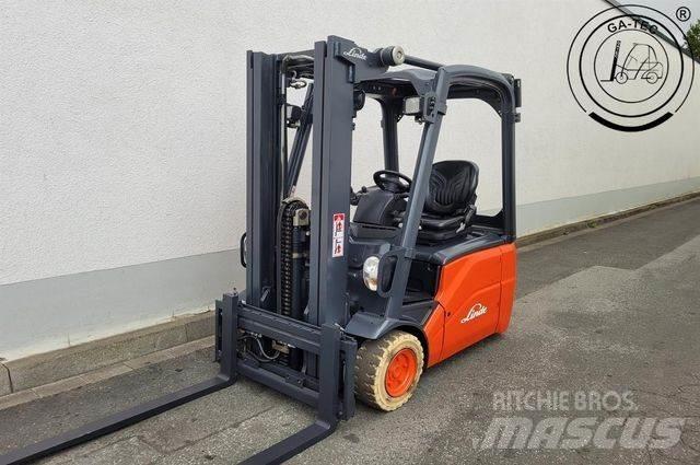 Linde E15 شاحنات ذات رافعات شوكية تعمل بالكهرباء