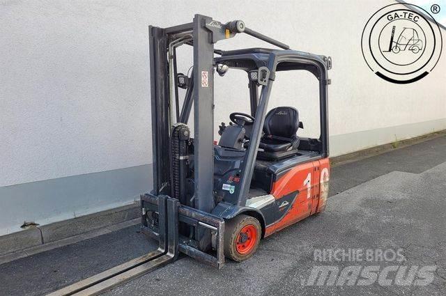 Linde E16-02 شاحنات ذات رافعات شوكية تعمل بالكهرباء