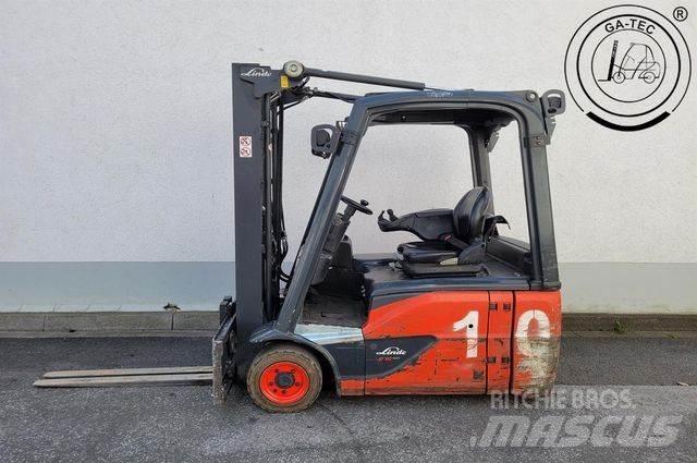 Linde E16-02 شاحنات ذات رافعات شوكية تعمل بالكهرباء