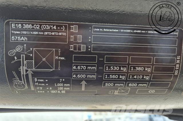 Linde E16 -02- EVO شاحنات ذات رافعات شوكية تعمل بالكهرباء