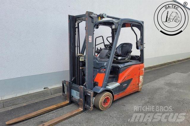 Linde E16H EVO شاحنات ذات رافعات شوكية تعمل بالكهرباء