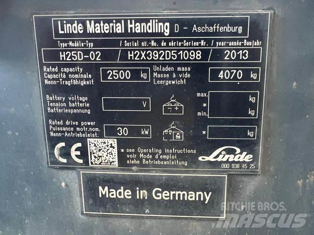 Linde H 25 شاحنات ذات رافعات شوكية - أخرى