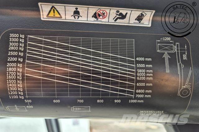 Linde H35HL/387 شاحنات ذات رافعات شوكية تعمل بالكهرباء