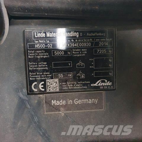 Linde H50D-02 شاحنات الديزل