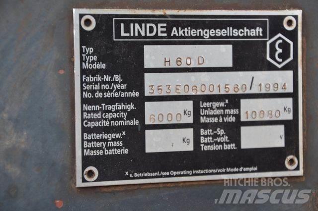 Linde H60D / Duplex شاحنات الديزل