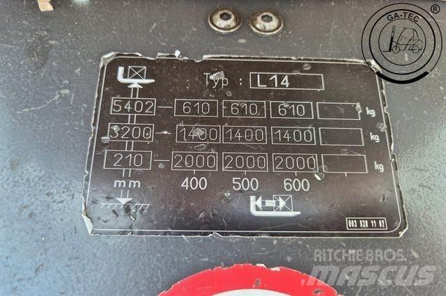 Linde L14i معدات الرفع عالي المستوى