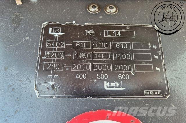 Linde L14i معدات الرفع عالي المستوى