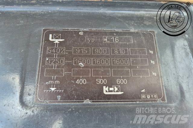 Linde L16 معدات الرفع عالي المستوى