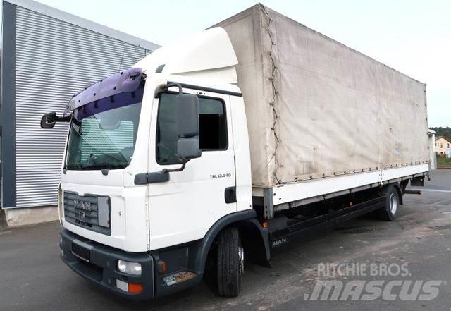 MAN 12.240 BL شاحنات بغطاء جانبي
