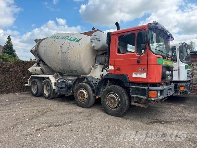 MAN 32.372 8x4 10m³ شاحنات خرسانة