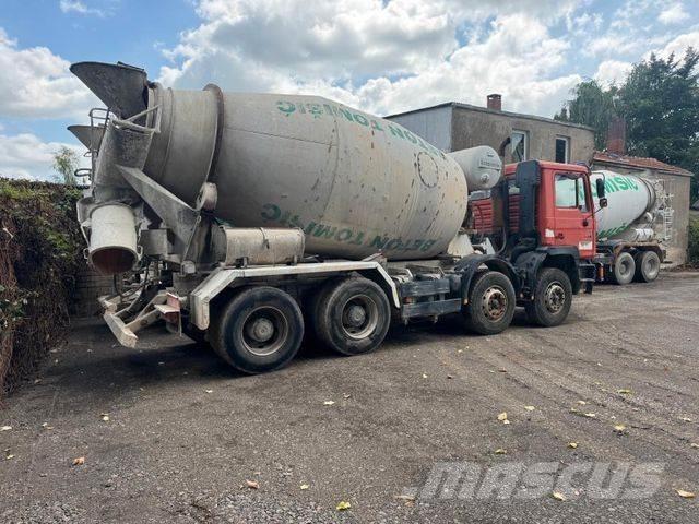 MAN 32.372 8x4 10m³ شاحنات خرسانة