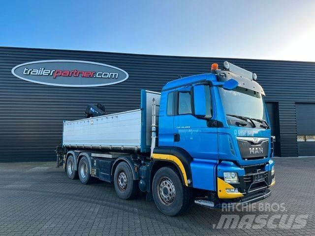 MAN 35-480 BL 8x4 شاحنات قلابة