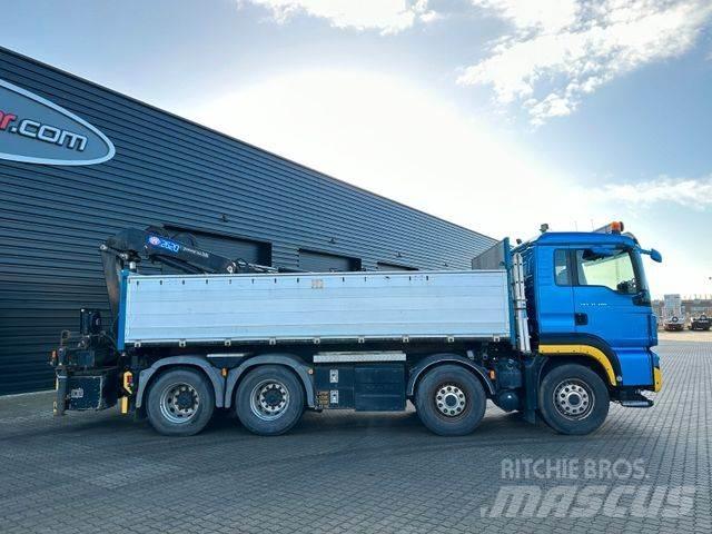 MAN 35-480 BL 8x4 شاحنات قلابة