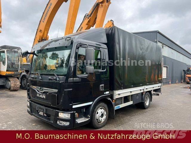 MAN TGL 7.180 شاحنات بغطاء جانبي