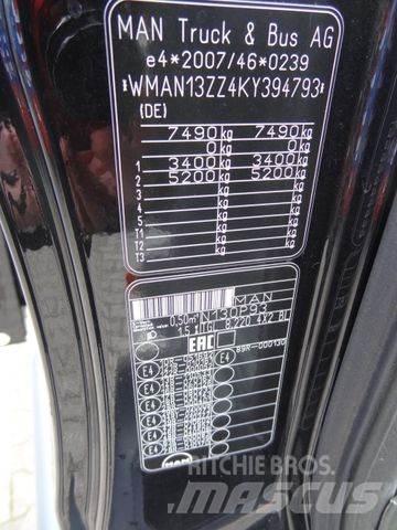 MAN TGL 8.220 BL شاحنات بغطاء جانبي