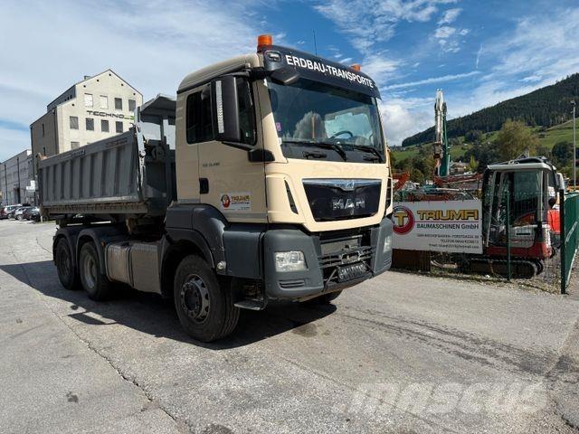 MAN TGS 33.480 شاحنات قلابة