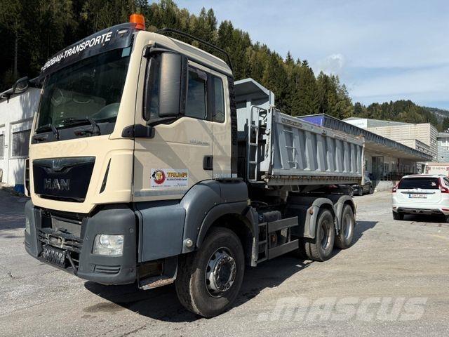 MAN TGS 33.480 شاحنات قلابة
