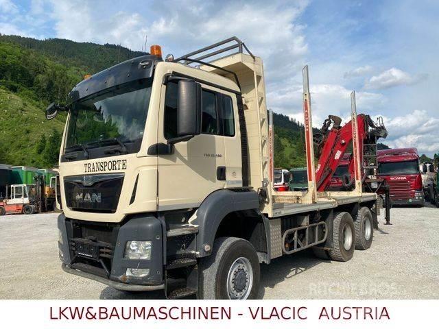 MAN TGS 33.480 6x6 شاحنات أشجار