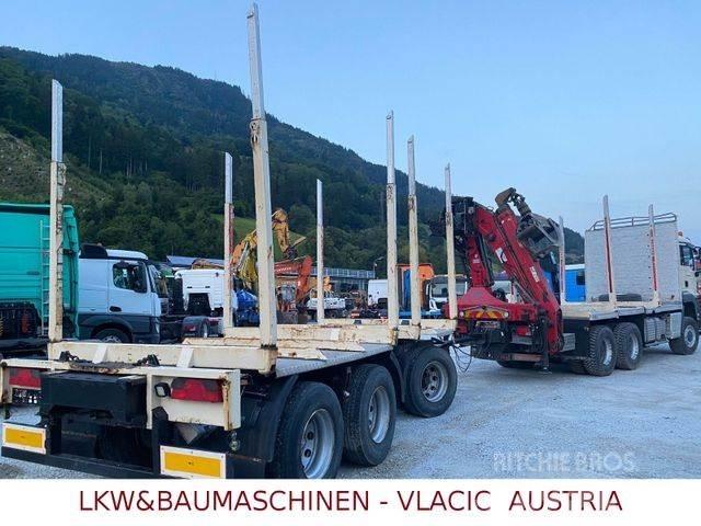 MAN TGS 33.480 6x6 شاحنات أشجار