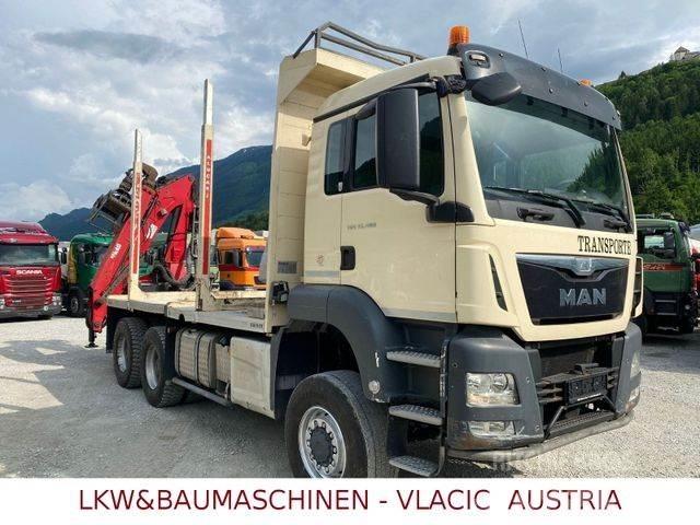 MAN TGS 33.480 6x6 شاحنات أشجار